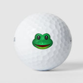 Frog - Emoji Golfball (Vorderseite)