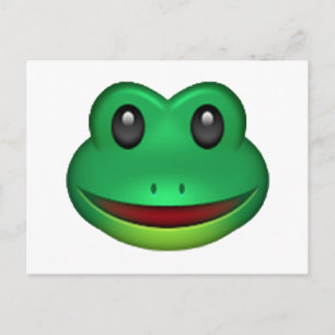 Frog - Emoji Postkarte