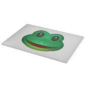 Frog - Emoji Schneidebrett (Ecke)