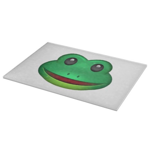 Frog - Emoji Schneidebrett (Ecke)