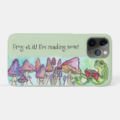 Frog-et! Storybook Reading Frog Case-Mate iPhone Hülle (Rückseite (Horizontal))