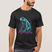 Frog fantasy architecture animal  animals frog T-Shirt (Vorderseite)