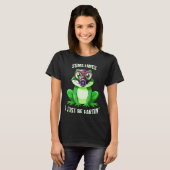 Frog Fartin I Gas Just Sometimes Mask Laugh T-Shirt (Vorne ganz)