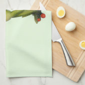 Frog Figurine Golfer auf Küche & Sporttücher Geschirrtuch (Viertel Falte)