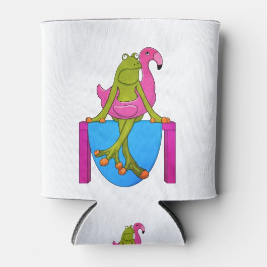 Frog & Flamingo Dosenkühler (Vorderseite)