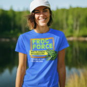 Frog Force Feuchtgebiete Krieger Natur Lover T-Shirt