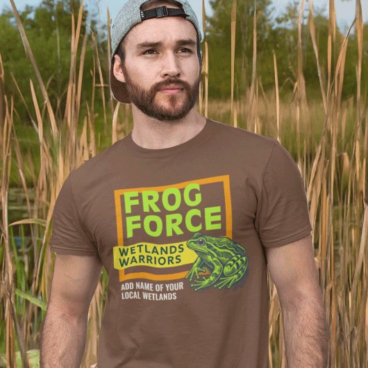 Frog Force Feuchtgebiete Krieger Natur Lover T-Shirt