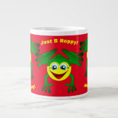 Frog Fun Chilly Day Jumbo-Tasse (Vorderseite)