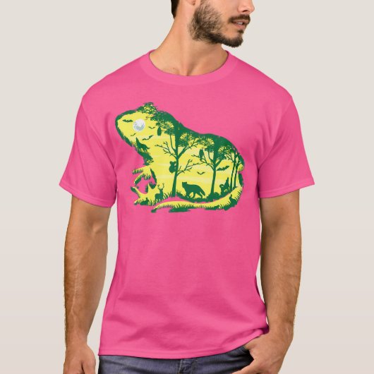 Frog Funny Frog Lover Frog Owner Frogs T-Shirt (Vorderseite)