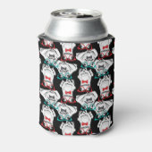 Frog Glasses Pattern Dosenkühler (Kanne Rückseite)