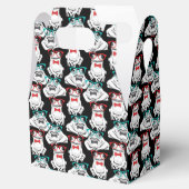 Frog Glasses Pattern Geschenkschachtel (Geöffnet)