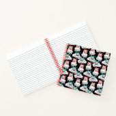 Frog Glasses Pattern Notizblock (Innenseite)
