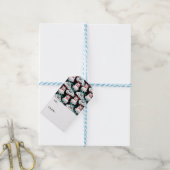 Frog Glasses Pattern | Text hinzufügen Geschenkanhänger (Mit Garn)