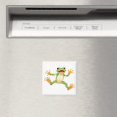 Frog glücklich spielerischer Spaß springen in der  Magnet (In Situ (Geschirrspüler))