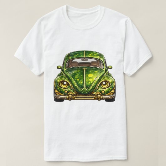 Frog Green Classic Cruiser — BV-BFG Frontansicht T-Shirt (Design vorne)