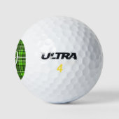 Frog Green Kariert - Viele Schattierungen von Gree Golfball (Logo)