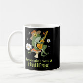 Frog Guitar-jeremiah Was Bullfrog Funny Saying Kaffeetasse (Links)