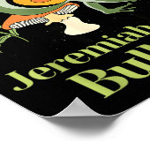 Frog Guitar-jeremiah Was Bullfrog Funny Saying  Poster (Ecke)