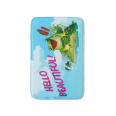 Frog - Hallo schön Badematte (Vorderseite Vertikal)