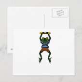 Frog Hangout Postkarte (Vorne/Hinten)