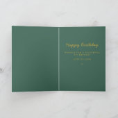 Frog Happy Birthday Niedlich Karte (Innenseite)