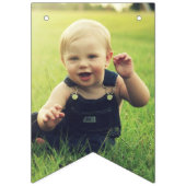 Frog Happy Birthday Wimpelkette (Erste Fahne)