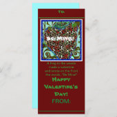 Frog hat diese Valentinkarte gemacht (Vorne/Hinten)