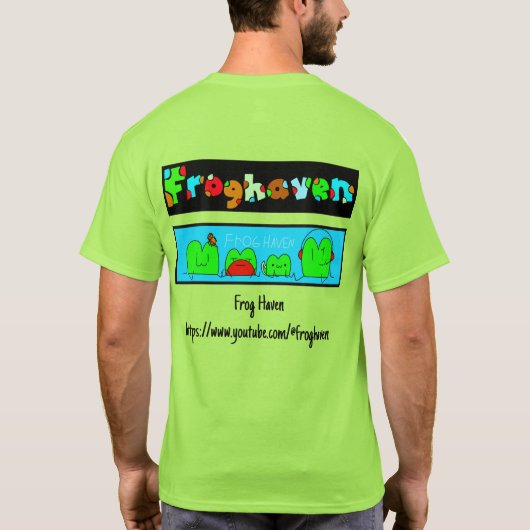 Frog Haven T-Shirt (Rückseite)