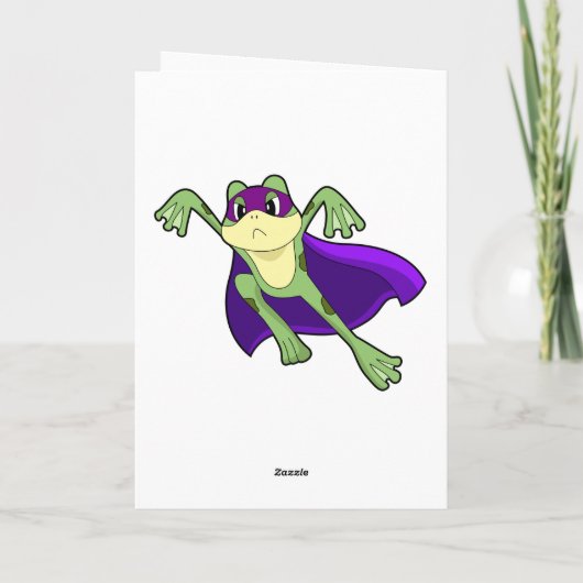 Frog Hero Karte (Rückseite)