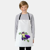 Frog Hero Schürze (Getragen)