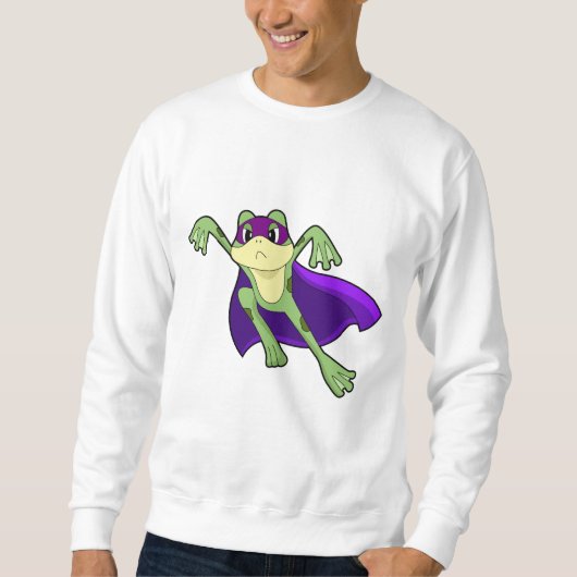 Frog Hero Sweatshirt (Vorderseite)