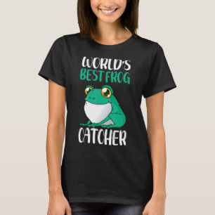 Frog Hunter Amphibien Jagd Welt besten Frosch Ca T-Shirt
