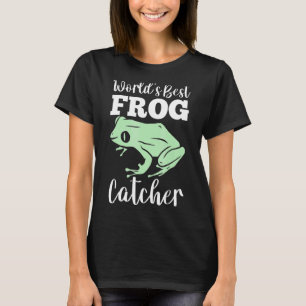 Frog Hunter Amphibien Jagd Welt besten Frosch T-Shirt