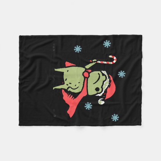 Frog Huzzah Frog Knight Funny Sword Meme Quote Chr Fleecedecke (Vorderseite (Horizontal))