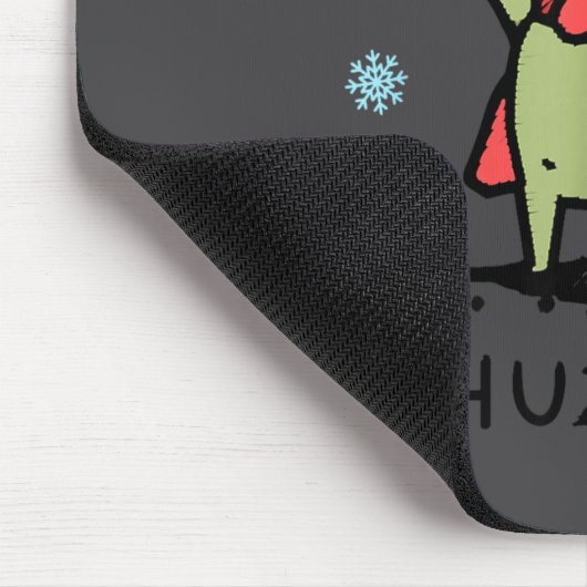 Frog Huzzah Frog Knight Funny Sword Meme Quote Chr Mousepad (Ecke)