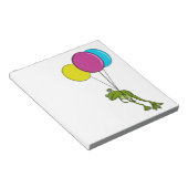 Frog im Himmel Notizblock (angewinkelt)