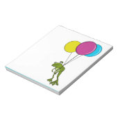 Frog im Himmel Notizblock (Rotiert)