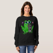 Frog In A World Full Of Grandmas Be A Nini Sweatshirt (Vorne ganz)
