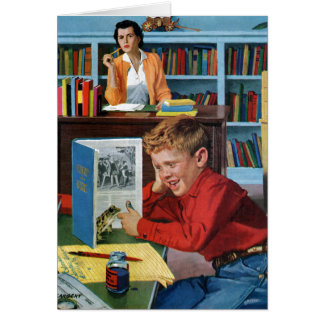 Frog in der Bibliothek