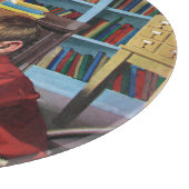 Frog in der Bibliothek Schneidebrett (Ecke)