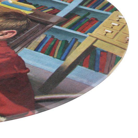 Frog in der Bibliothek Schneidebrett (Ecke)