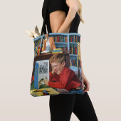 Frog in der Bibliothek Tasche (Von Nahem)