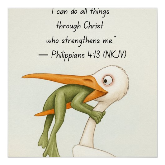 Frog in distress poster (Vorderseite)