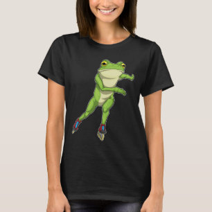 Frog Inline Skaten Roller Skate T-Shirt
