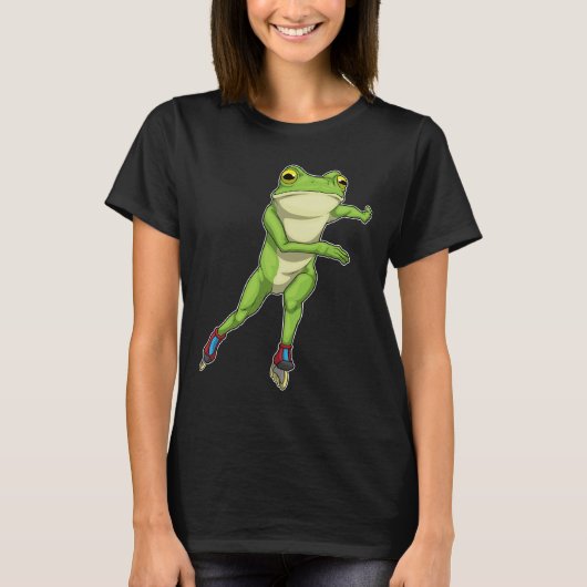 Frog Inline Skaten Roller Skate T-Shirt (Vorderseite)