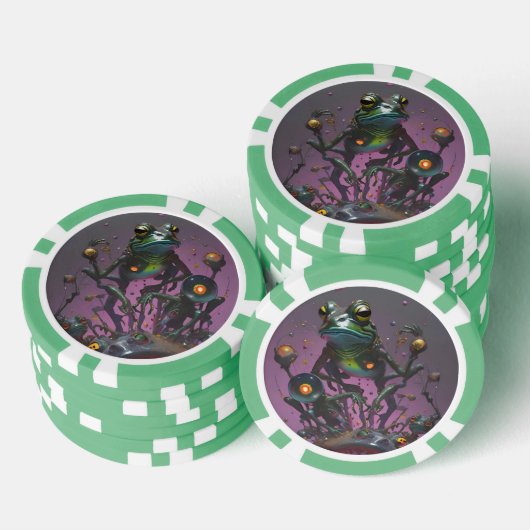Frog It All II Pokerchips (Stapel)