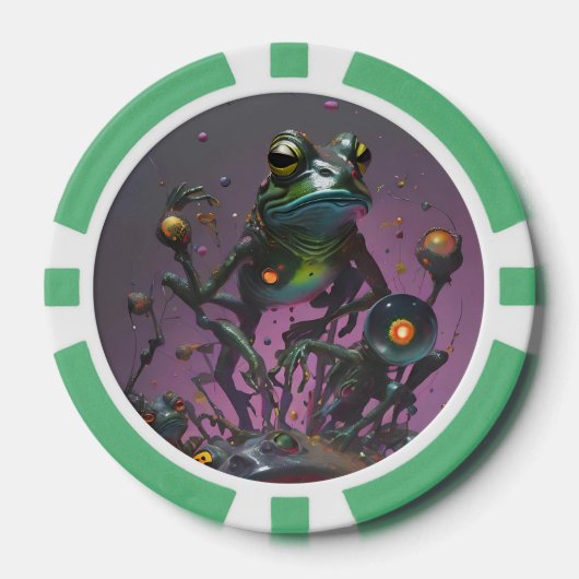 Frog It All II Pokerchips (Vorderseite)