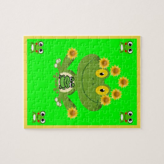 Frog Jigsaw Puzzle (Horizontal)