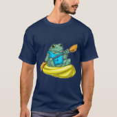 Frog Kayak Paddle T-Shirt (Vorderseite)