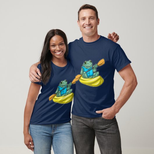 Frog Kayak Paddle T-Shirt (Unisex)